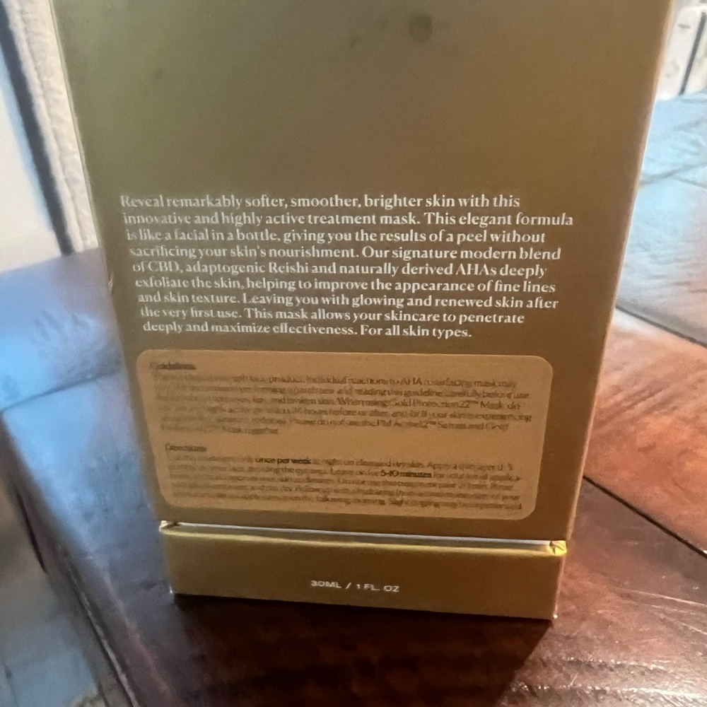 NWOT/ Ambari Gold Profection22™ Mask - Picture 3 of 4